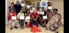  Mediators and dialogue facilitators from various parts of Fiji attended the Training of Trainers Workshop led by Sylvia 