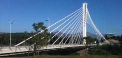 Millennium Bridge, Podgorica, Montenegro